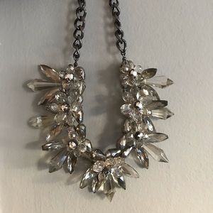 Zara glass crystal necklace